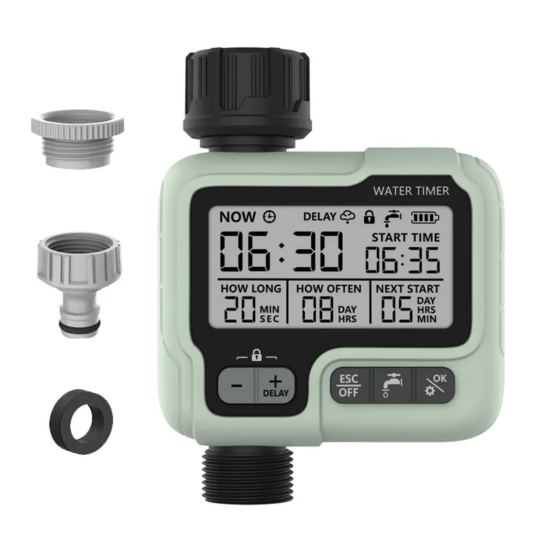 Smart Garden Irrigation System - อุปกรณ์รดน้ำอัตโนมัติ ระบบชลประทานสวน ตัวควบคุมเวลาอัจฉริยะสำหรับต้นไม้และดอกไม้บนระเบียงบ้าน ชุดระบบน้ำหยดและสเปรย์