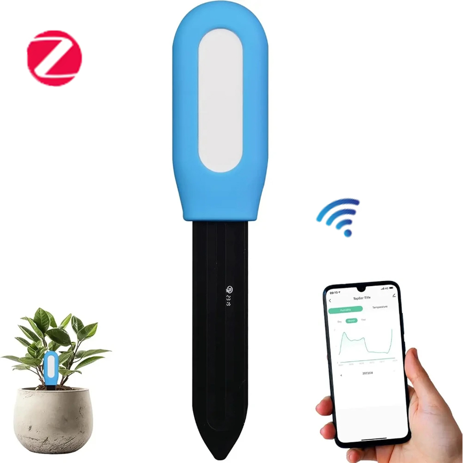Smart Garden Home Assistant - เซ็นเซอร์วัดความชื้นในดิน WiFi Zigbee 1 ชิ้น ตรวจจับอุณหภูมิและความชื้น