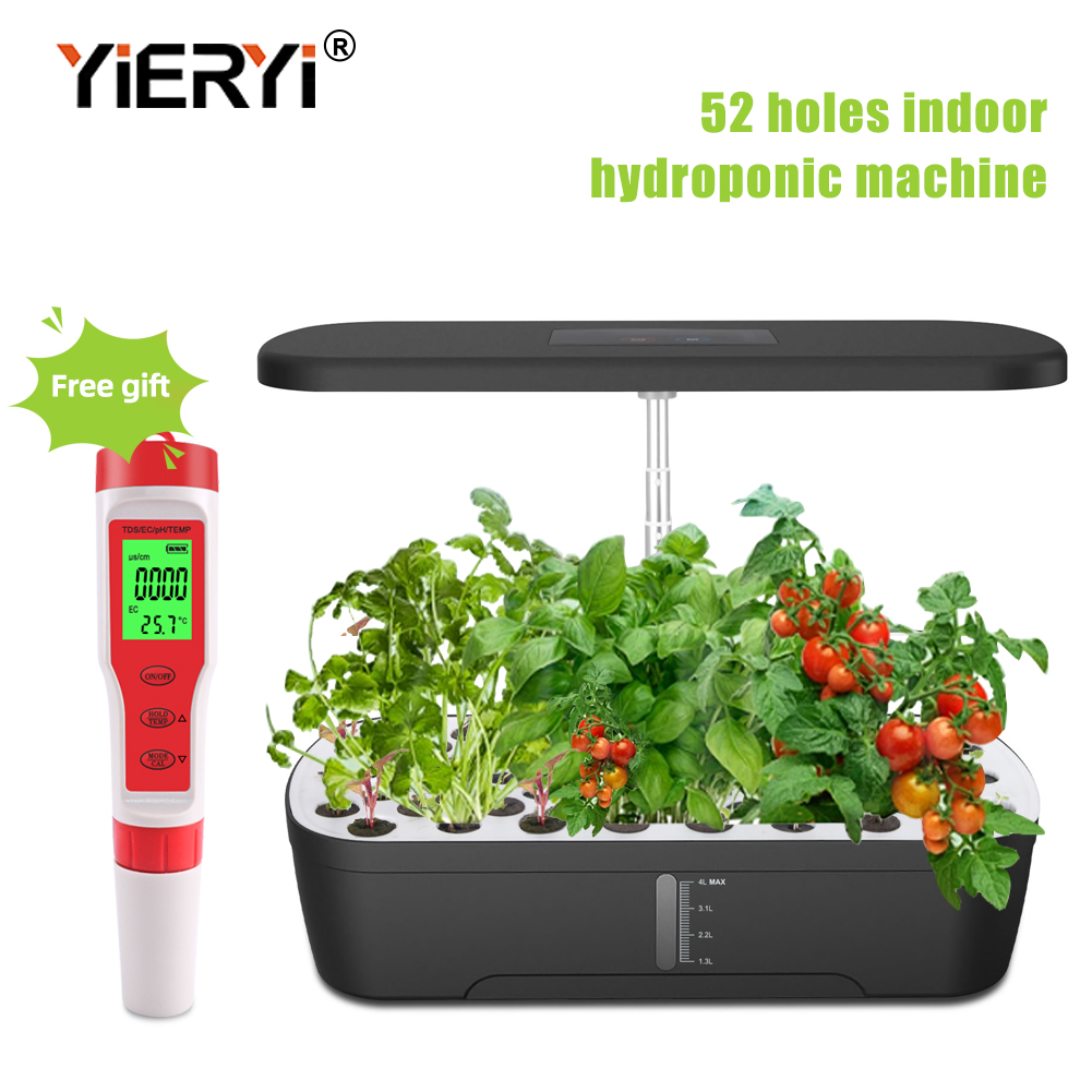 Smart Pod Garden - 52 Pods ในร่ม Hydroponic Growing System