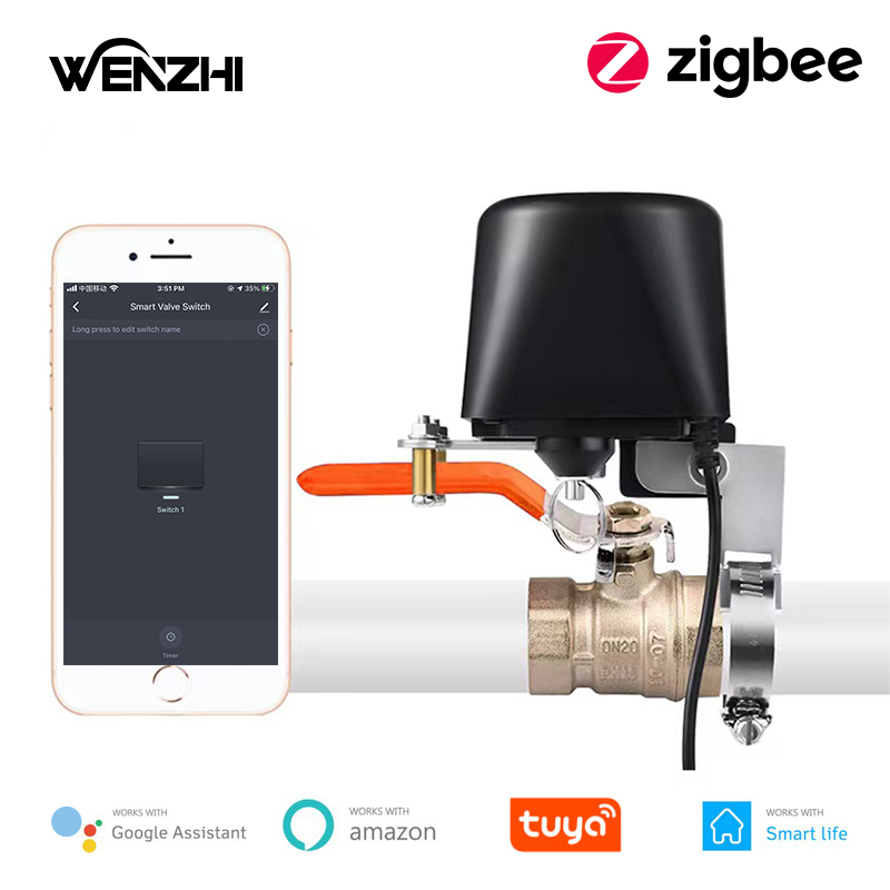 Smart Garden Zigbee - ZigBee น้ํา/วาล์วแก๊สรีโมทคอนโทรลระบบสําหรับ Gate Plant Timer สวนชลประทาน