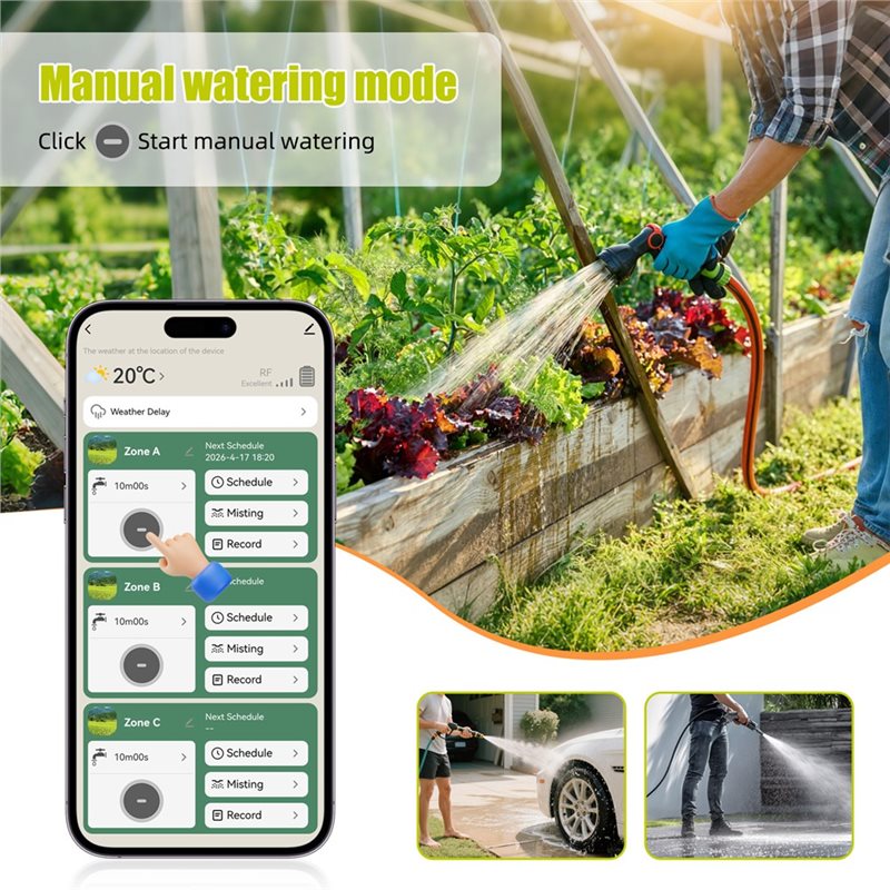 LLCS-3 โซนสมาร์ทวอเตอร์ไทม์เมอ - Smart Garden Zone บทวิจารณ์และราคา