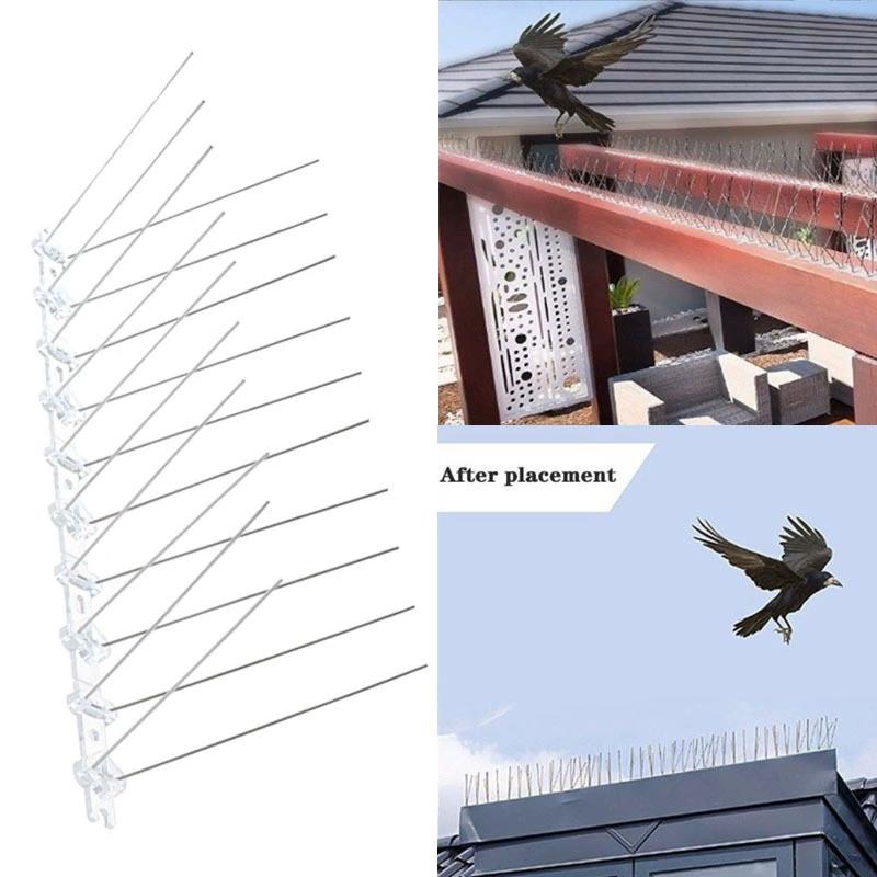 ชุดเดือยเหล็กสแตนเลสไล่นก ป้อง - Smart Garden Fence บทวิจารณ์และราคา
