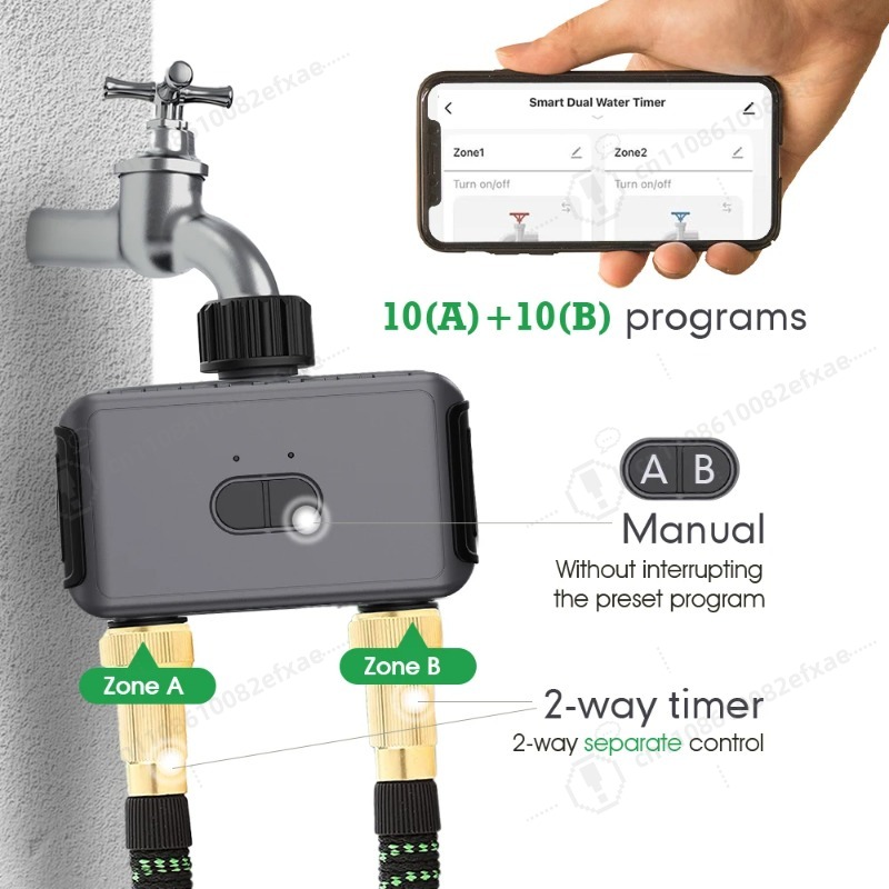 ตัวตั้งเวลาควบคุมการรดน้ำอัจฉร - Smart Garden Zone บทวิจารณ์และราคา