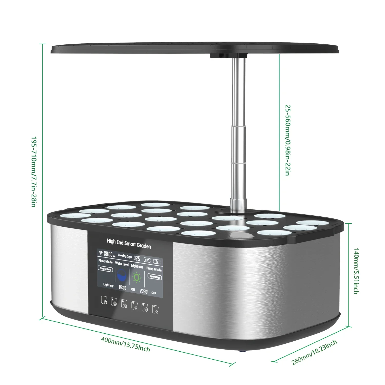ชุดระบบปลูก, สวนปลูกสมุนไพร 21 - Smart Pod Garden บทวิจารณ์และราคา