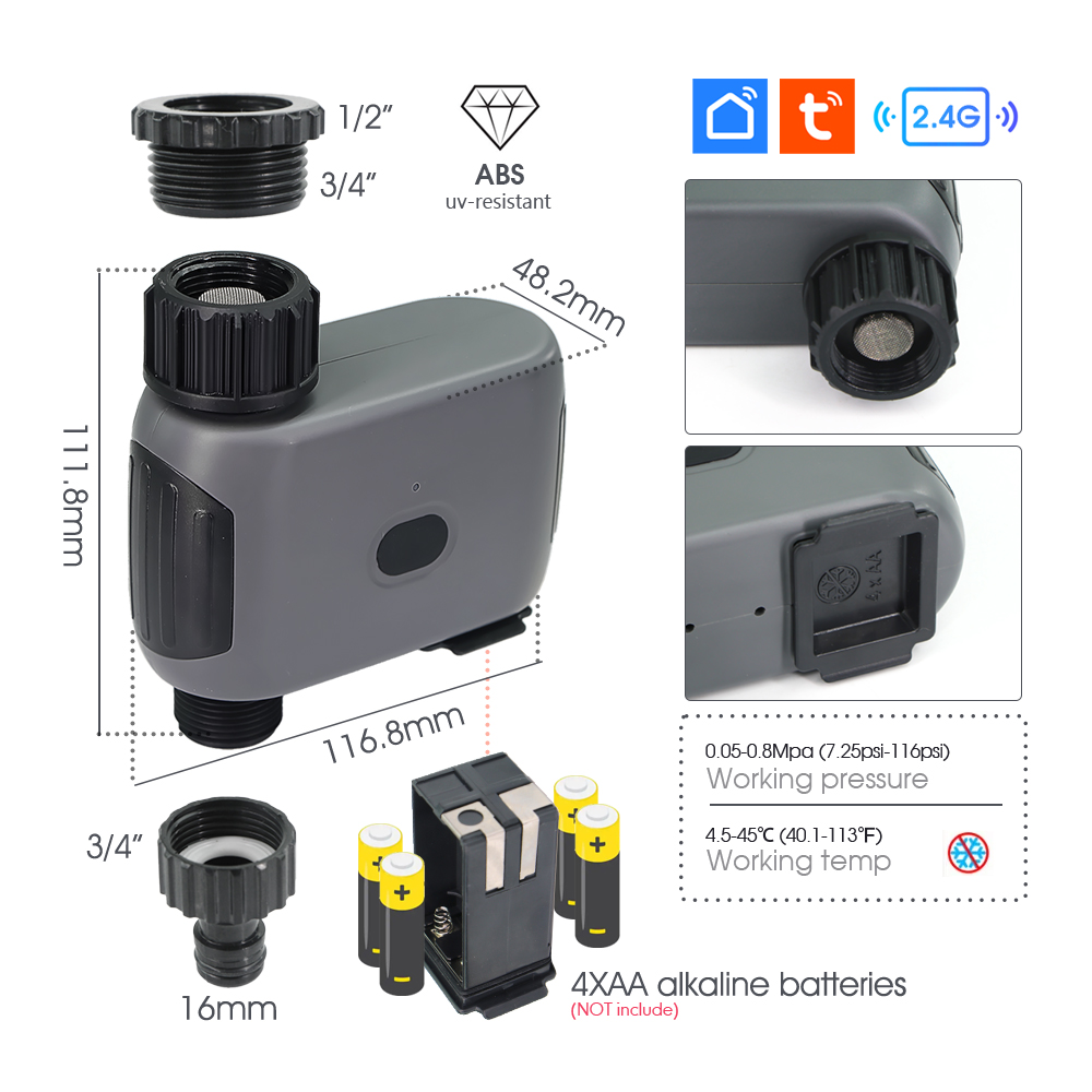 ทูย่า สมาร์ท ไวไฟ ไทม์เมอร์ระบ - Smart Garden Irrigation System บทวิจารณ์และราคา