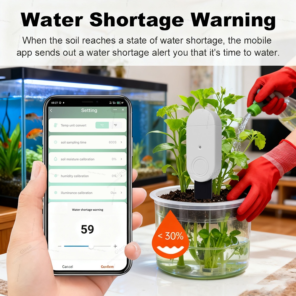 ซิกบีเครื่องทดสอบดิน วัดความอุ - Smart Garden Zigbee บทวิจารณ์และราคา