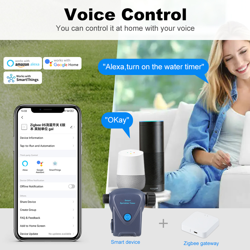ซิกบี 3.0 สมาร์ทไลฟ์เครื่องตั้ - Smart Garden Home Assistant บทวิจารณ์และราคา
