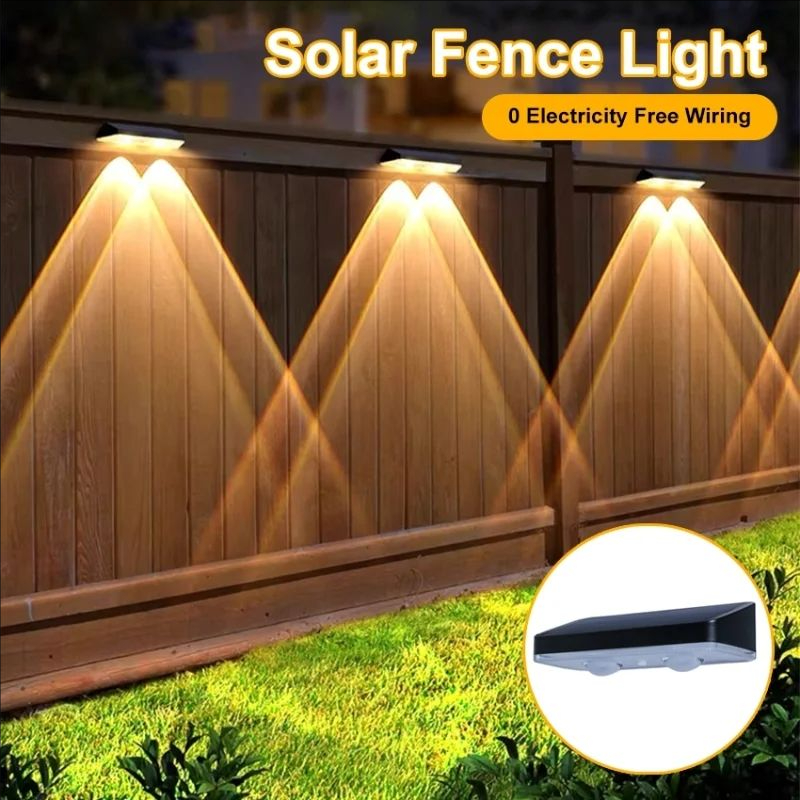 ไฟรั้วโซลาร์เซลล์ RGB สำหรับตก - Smart Garden Fence บทวิจารณ์และราคา