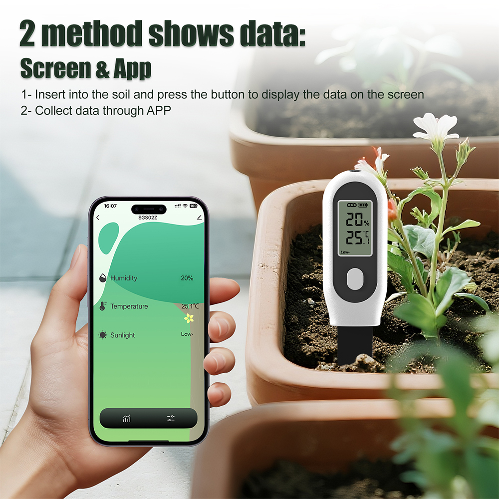 เครื่องวัดดิน 3 in 1 แบบ Zigbe - Smart Garden Zigbee บทวิจารณ์และราคา
