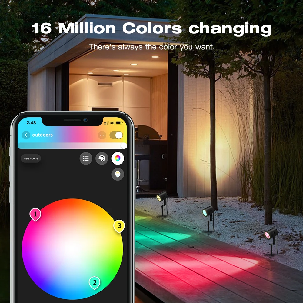 ไฟติดผนัง LED GLEDOPTO Zigbee  - Smart Garden Zigbee บทวิจารณ์และราคา
