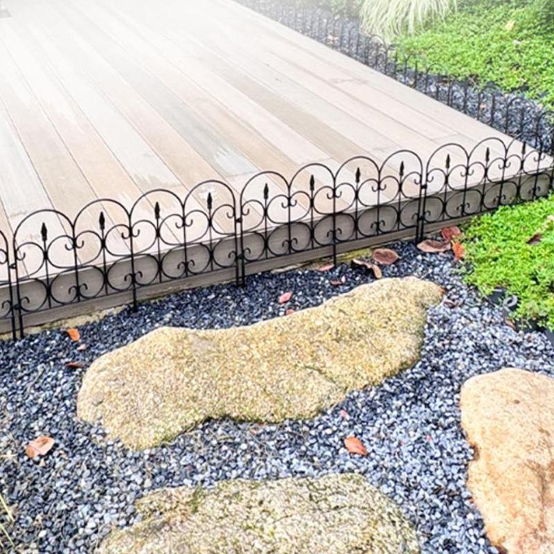 รั้วตกแต่งสวนกลางแจ้ง ป้องกันส - Smart Garden Fence บทวิจารณ์และราคา