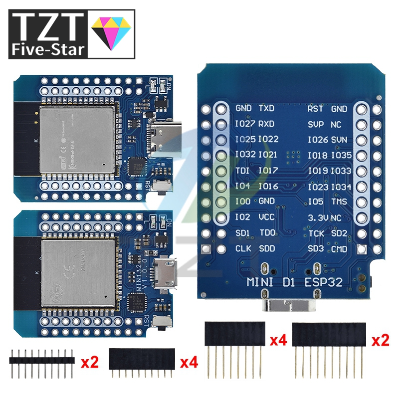 TZT 1/3 ชิ้น สำหรับ Wemos Mini - Smart Garden Esp32 บทวิจารณ์และราคา