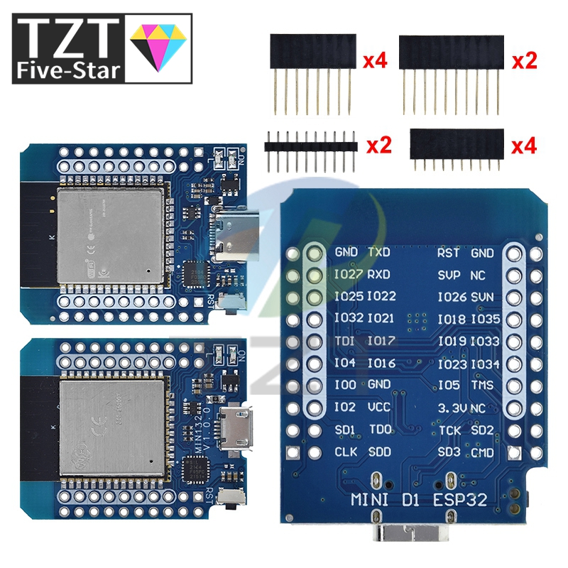 TZT 1/3 ชิ้น สำหรับ Wemos Mini - Smart Garden Esp32 บทวิจารณ์และราคา