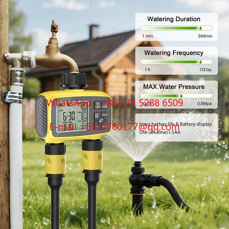 WAP01 ตัวตั้งเวลาควบคุมการรดน้ - Smart Garden Irrigation System บทวิจารณ์และราคา
