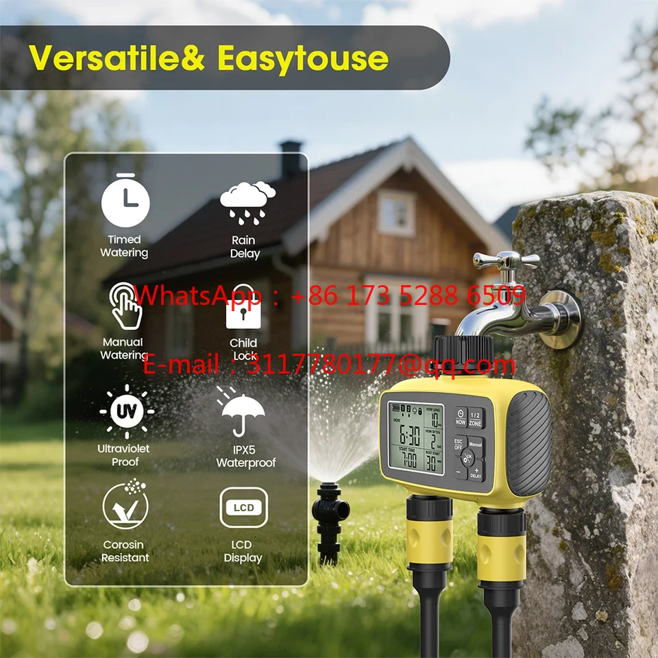WAP01 ตัวตั้งเวลาควบคุมการรดน้ - Smart Garden Irrigation System บทวิจารณ์และราคา