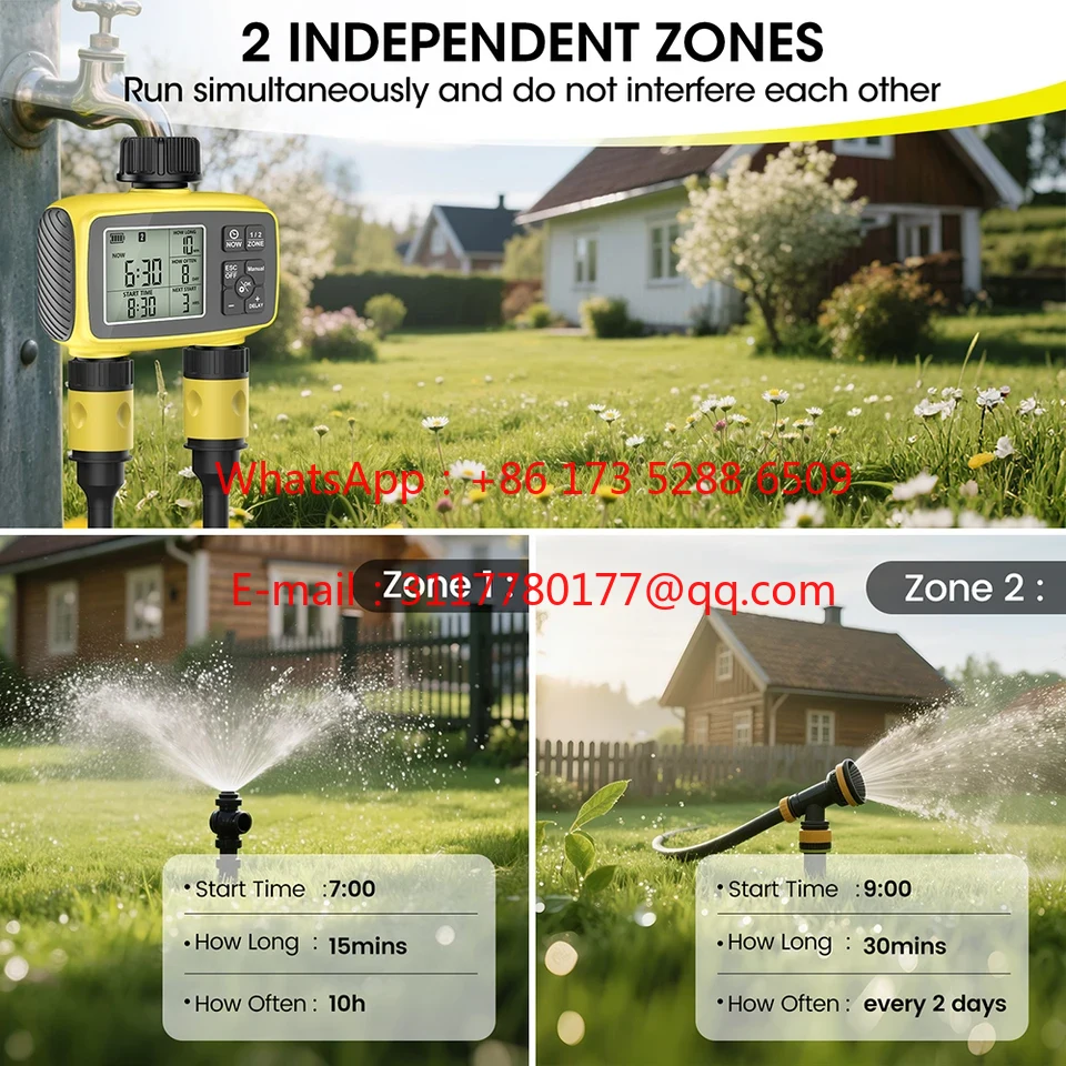 WAP01 ตัวตั้งเวลาควบคุมการรดน้ - Smart Garden Irrigation System บทวิจารณ์และราคา