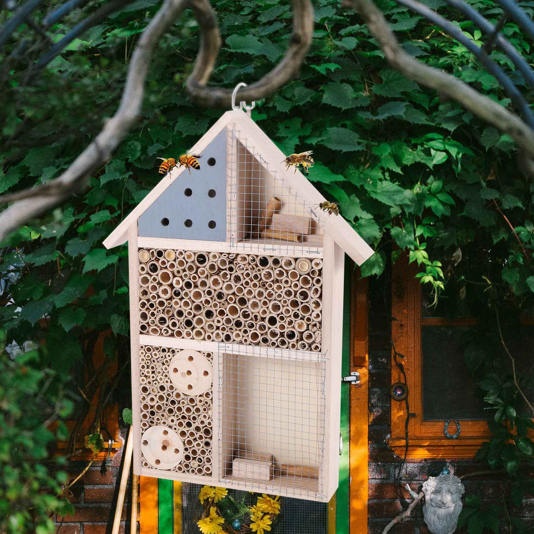 โรงแรมแมลงไม้ PZHI บ้านผึ้ง กล - Insect Hotel Wood บทวิจารณ์และราคา