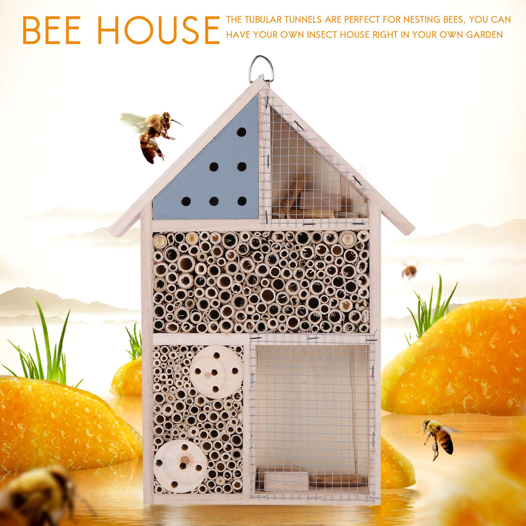 โรงแรมแมลงไม้ PZHI บ้านผึ้ง กล - Insect Hotel Wood บทวิจารณ์และราคา