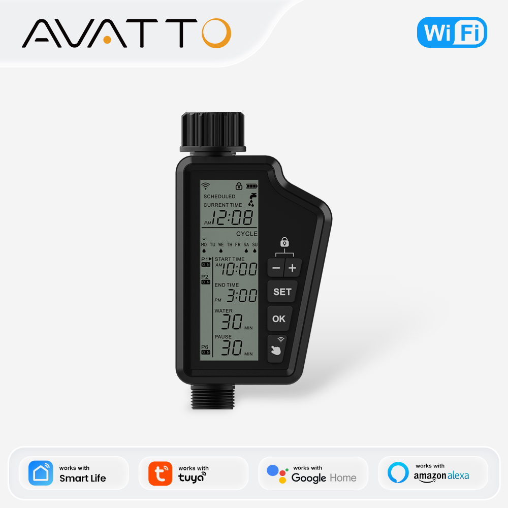 MIUCDA ตัวจับเวลาการรดน้ำสำหรั - Smart Garden Water Timer บทวิจารณ์และราคา
