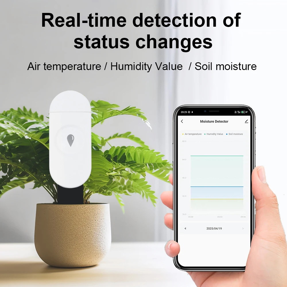 Tuya Zigbee อุณหภูมิความชื้นเค - Smart Garden Zigbee บทวิจารณ์และราคา