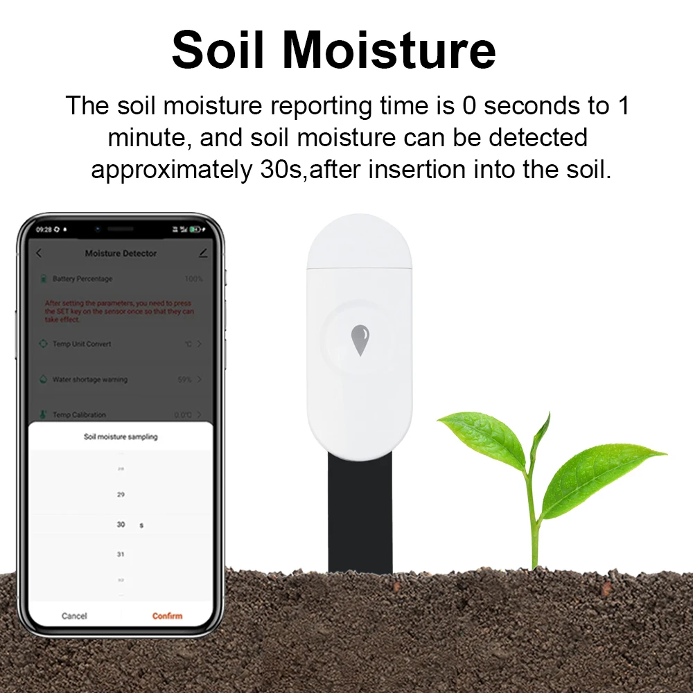 Tuya Zigbee อุณหภูมิความชื้นเค - Smart Garden Zigbee บทวิจารณ์และราคา