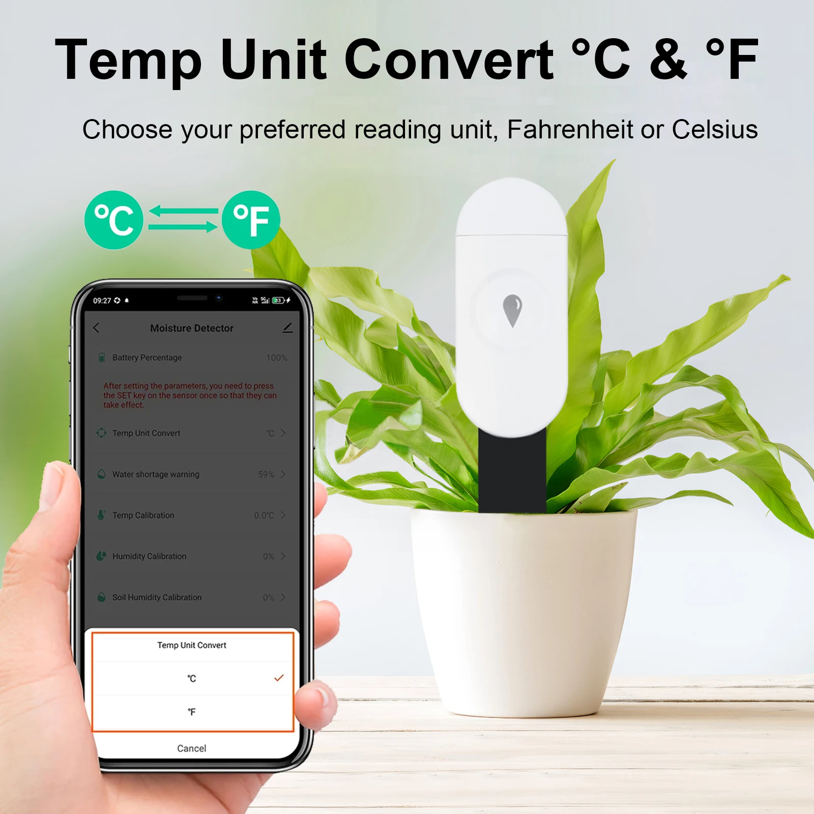 Tuya Zigbee อุณหภูมิความชื้นเค - Smart Garden Zigbee บทวิจารณ์และราคา