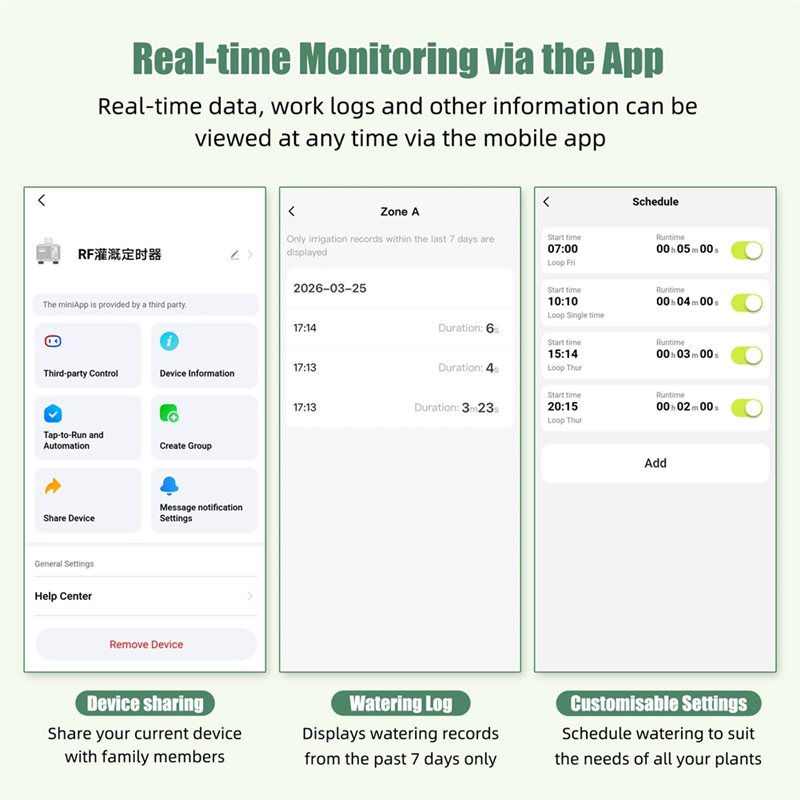 WORTHOWN-Wifi Smart Water Time - Smart Garden Zone บทวิจารณ์และราคา