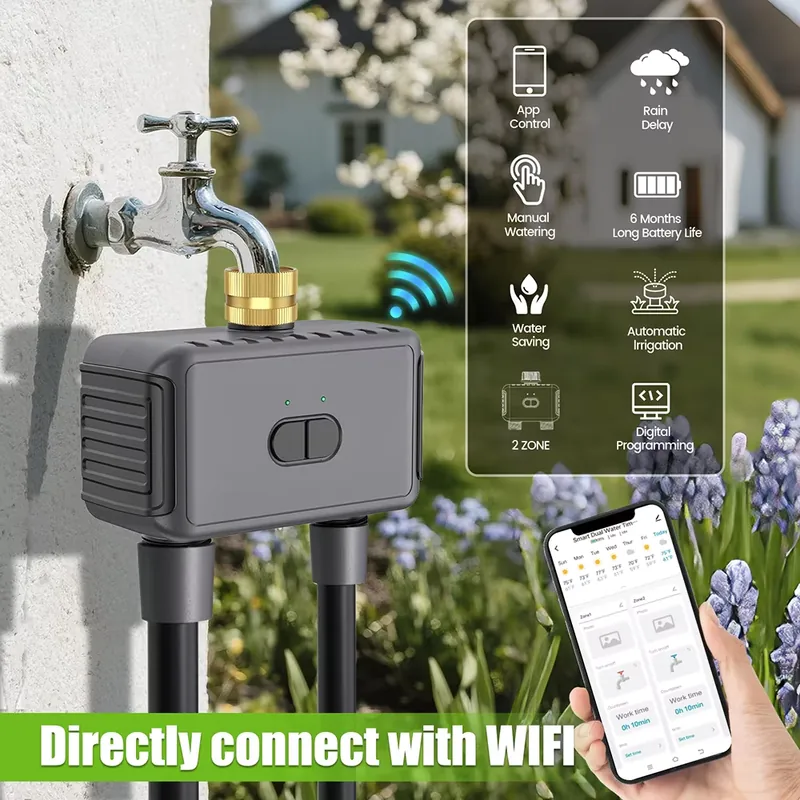 WAP01 ตัวตั้งเวลาควบคุมการรดน้ - Smart Garden Irrigation System บทวิจารณ์และราคา