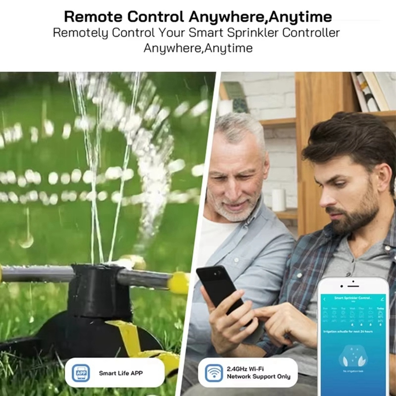 ตัวควบคุมสปริงเกอร์อัจฉริยะ Tu - Smart Garden Zone บทวิจารณ์และราคา