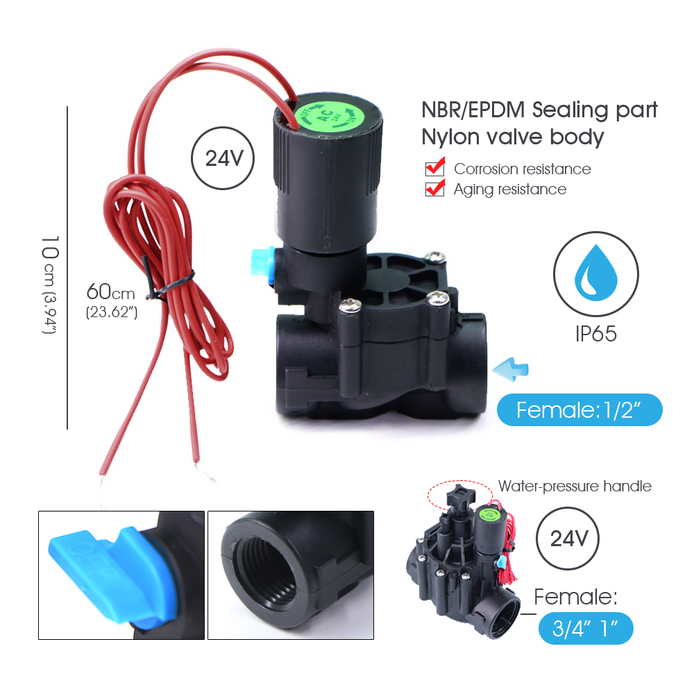 ตัวควบคุมวาล์วน้ำโซลินอยด์สำหร - Smart Garden Zone บทวิจารณ์และราคา