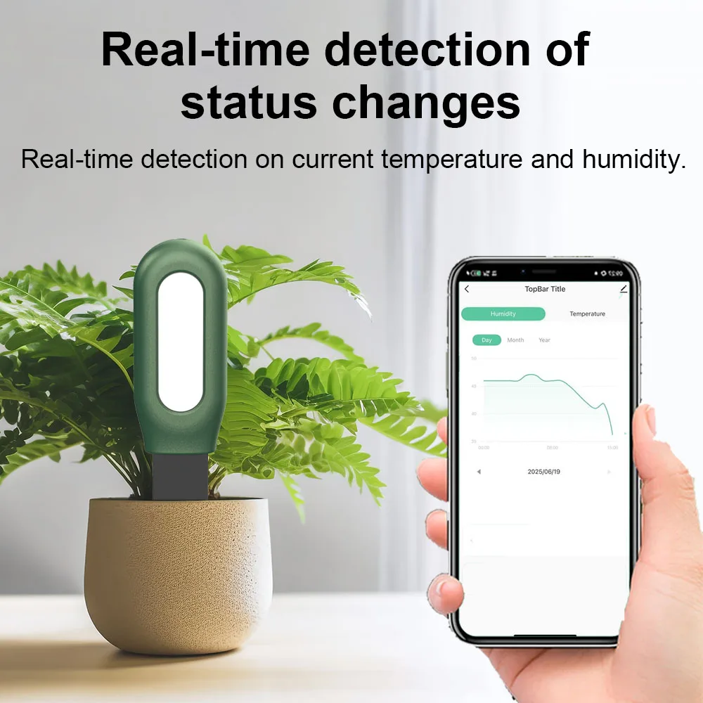 เครื่องวัดดินอัจฉริยะ Zigbee ว - Smart Garden Zigbee บทวิจารณ์และราคา