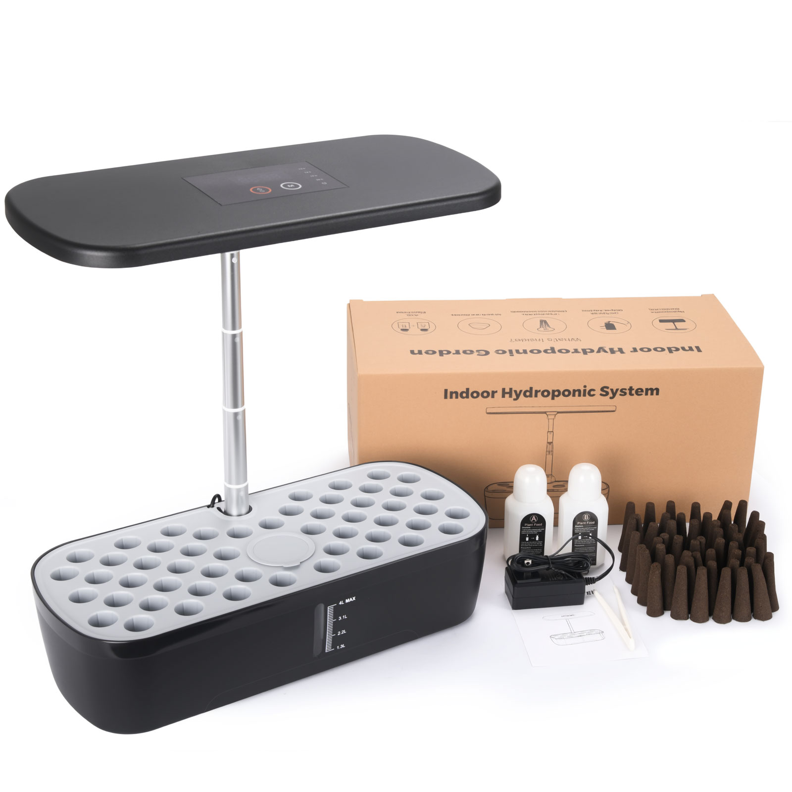 52 Pods ในร่ม Hydroponic Growi - Smart Pod Garden บทวิจารณ์และราคา