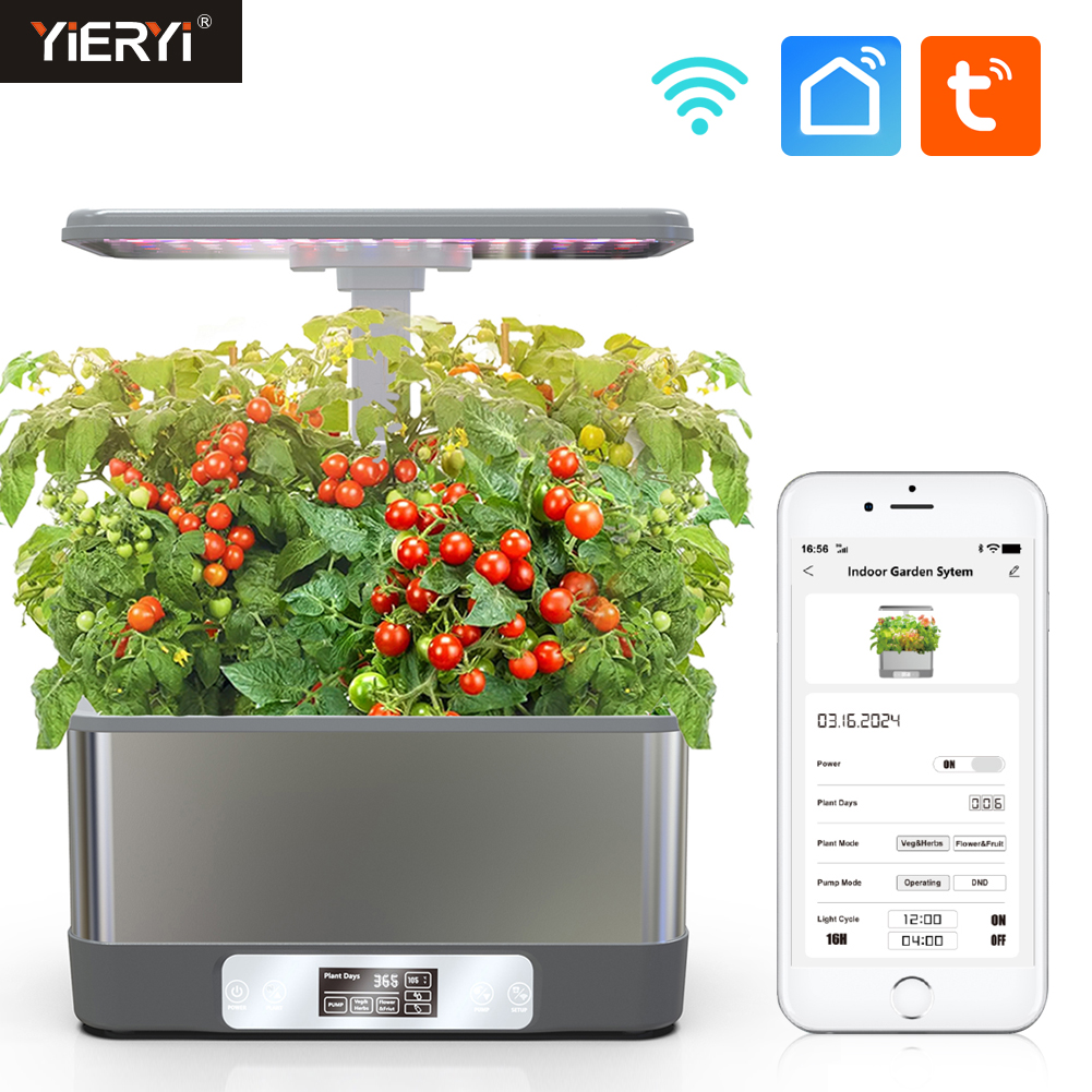 สมาร์ท WiFi Hydroponics Growin - Smart Pod Garden บทวิจารณ์และราคา