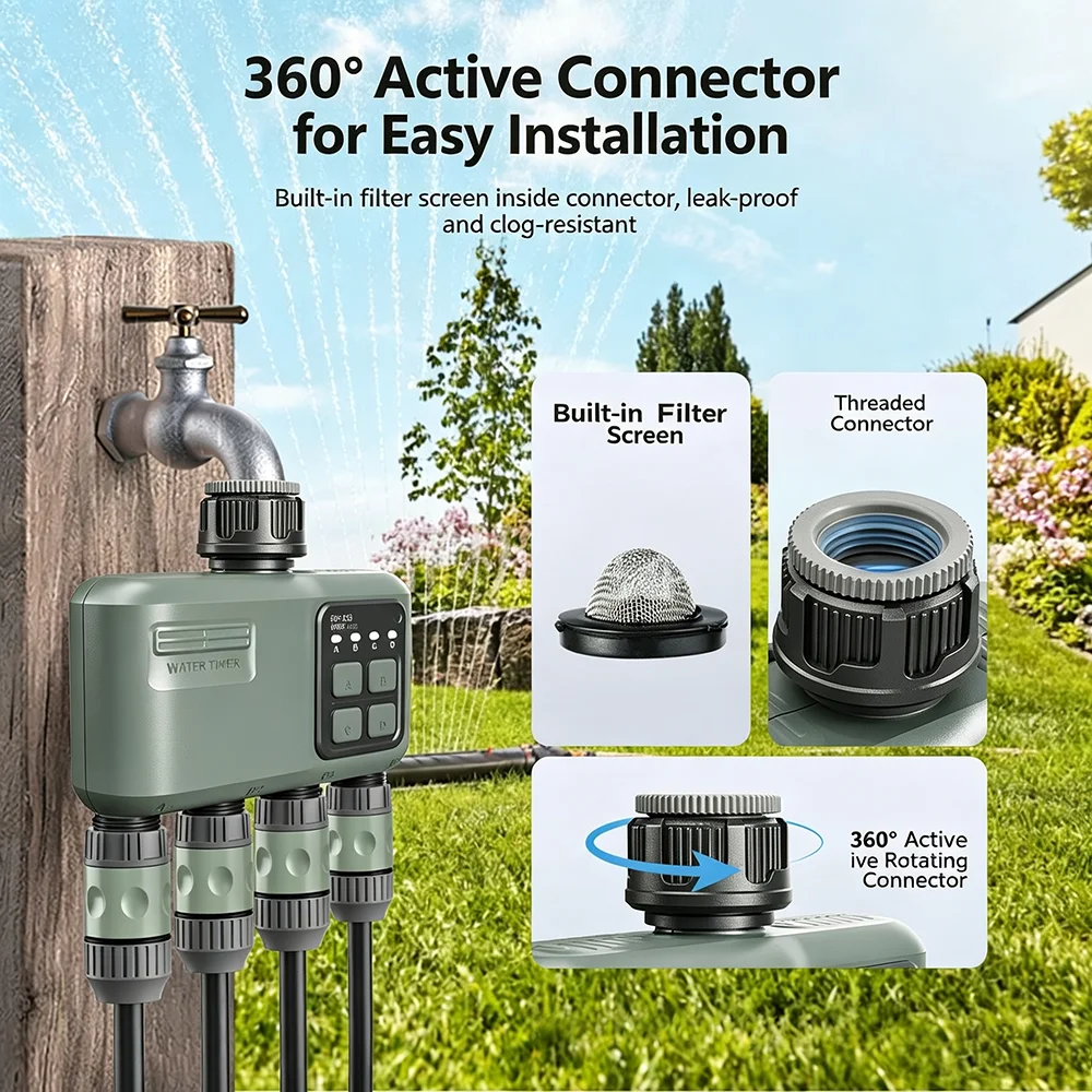 ตัวตั้งเวลาควบคุมการรดน้ำอัตโน - Smart Garden Water Timer บทวิจารณ์และราคา
