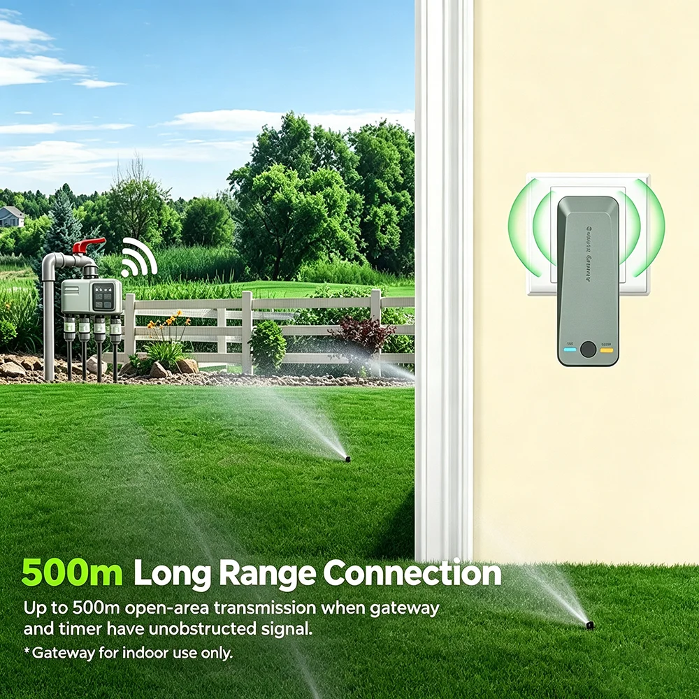 ตัวตั้งเวลาควบคุมการรดน้ำอัตโน - Smart Garden Water Timer บทวิจารณ์และราคา