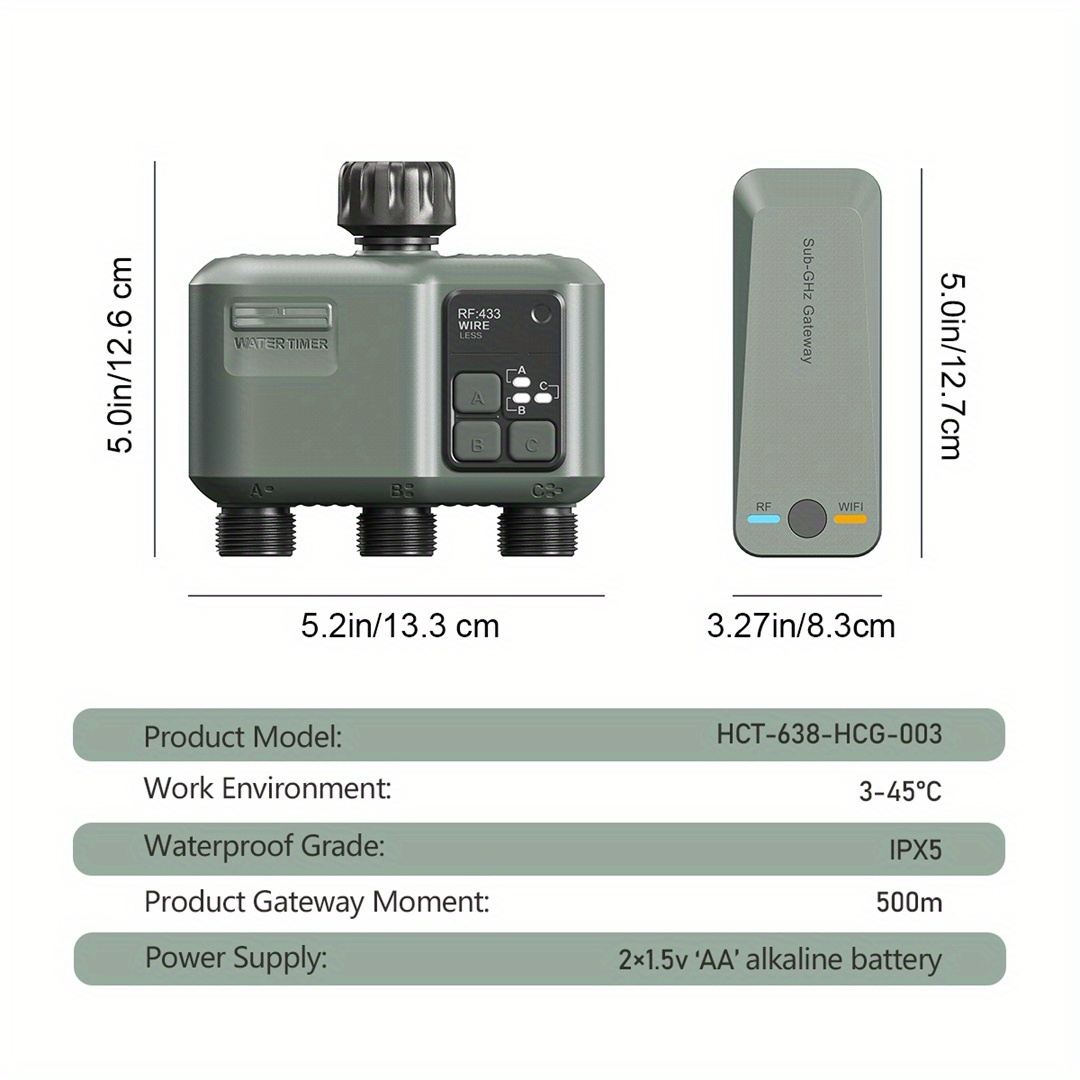Eshico Smart Sprinkler Timer:  - Smart Garden Water Timer บทวิจารณ์และราคา
