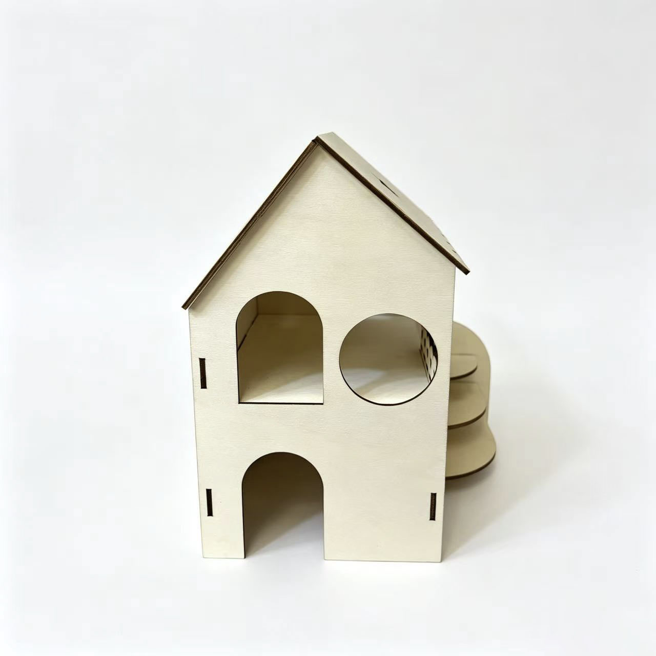 บ้านไม้สองชั้นสำหรับหนูแฮมสเตอ - Insect Hotel Wood บทวิจารณ์และราคา