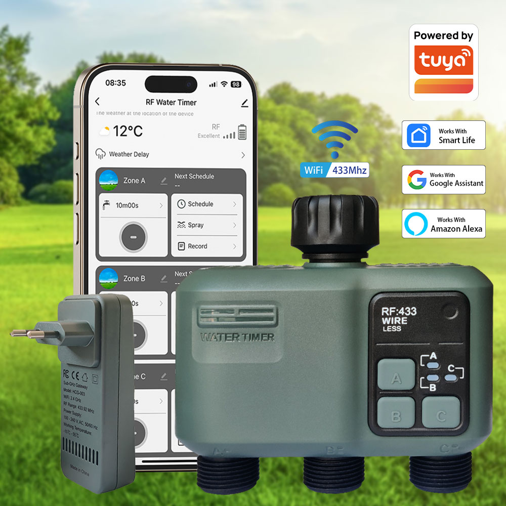 ตัวควบคุมการรดน้ำอัตโนมัติแบบต - Smart Garden Water Timer บทวิจารณ์และราคา