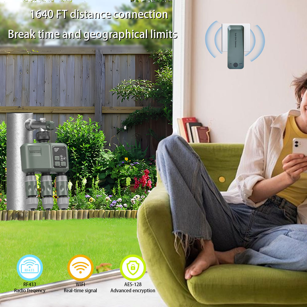 ตัวควบคุมการรดน้ำอัตโนมัติแบบต - Smart Garden Water Timer บทวิจารณ์และราคา