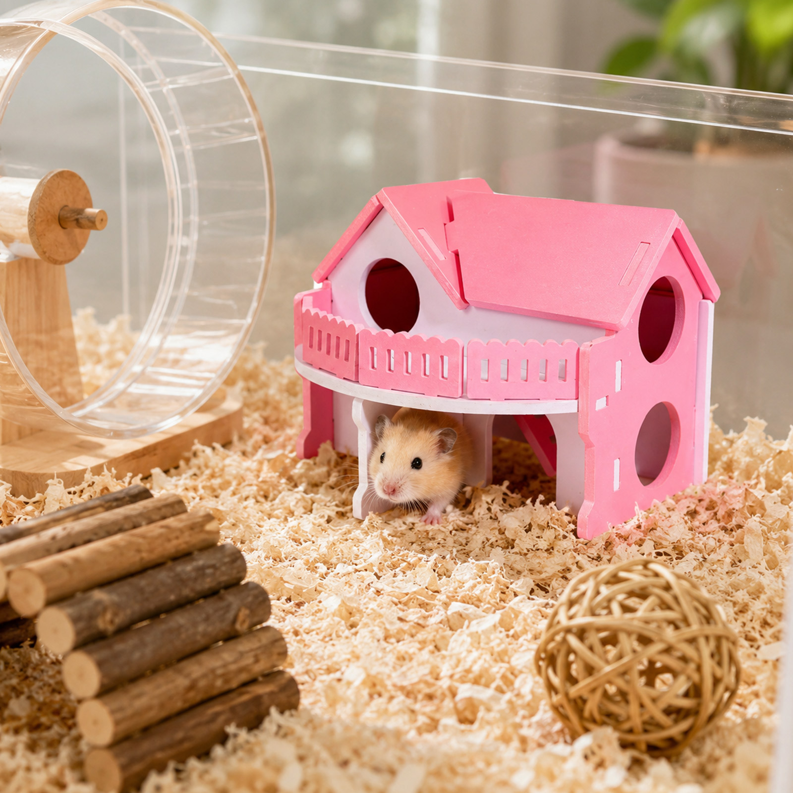 บ้านสัตว์เลี้ยงน่ารัก บ้านแฮมส - Insect Hotel Wood บทวิจารณ์และราคา