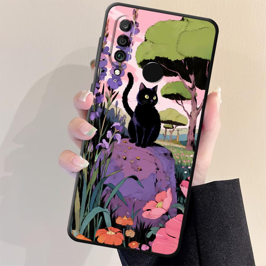 เคสลายแมวดำในสวนสำหรับ Huawei  - Smart Garden Logo บทวิจารณ์และราคา