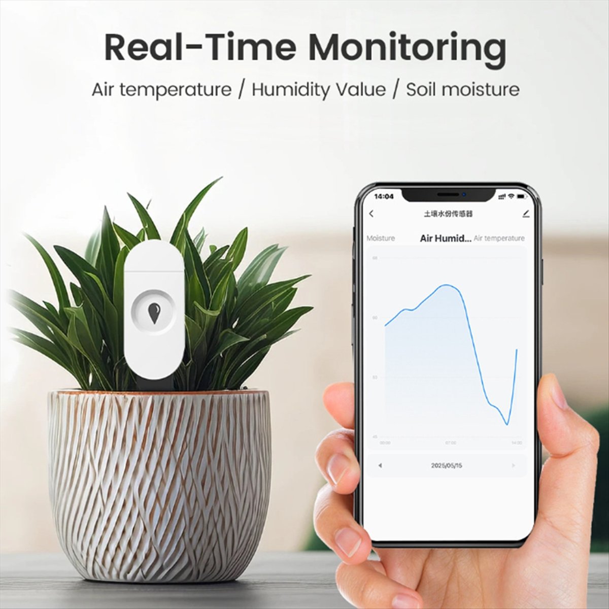 เครื่องวัดความชื้นในดินอัจฉริย - Smart Garden Zigbee บทวิจารณ์และราคา